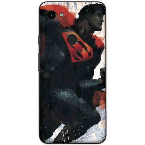 DC Comics Superman Color Sketch Google Pixel 3a XL Skin